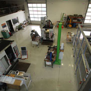 Produktionshalle Ansicht von Osten